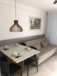 FLAT SUPER NOVO LOCALIZADO NA ORLA DO CABO BRANCO - João Pessoa - 0