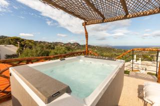 VILLA AMIRA Porto Cervo con vista Mozzafiato sul Mare,Piscina Privata,WELLNESS & SPA - Liscia di Vacca - 4