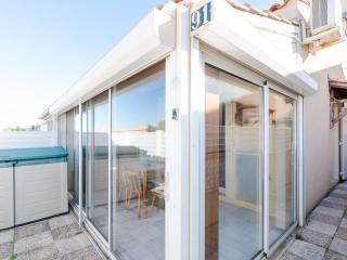 Pavillon climatisé 2 chambres + mezzanine, WiFi, parking, accès plage, Gruissan Ayguades - FR-1-409-205 - Gruissan - 1