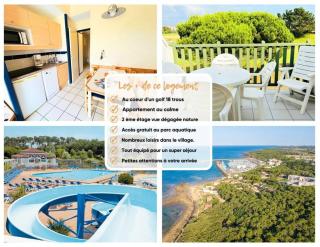 "MAVI" Appartement 4 personnes, village vacances familial, accès parc aquatique, piscines gratuit - Talmont - 9
