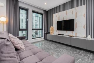 Luxurious Apartment with Two Bedrooms and Parking in Gdynia by Noclegi Renters - Gdynia - 5