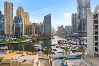 Tranquil Dubai Marina Studio by JBR Beach, Marina Mall, Metro - Dubai - 8