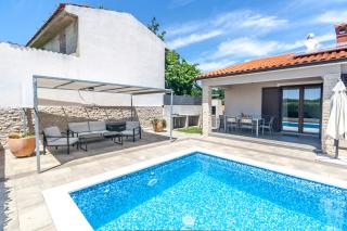 Villa House Gortan - with heated pool near Pula Istria - Ferienhaus Istrien - 4