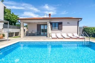 Villa House Gortan - with heated pool near Pula Istria - Ferienhaus Istrien - 5