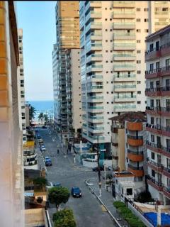 Apto Alto padrão com grande sacada 1 quadra e meia da Praia (Ocian) - Praia Grande - 2