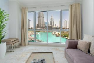 King 2 Bedroom With Burj Khalifa & Fountain View - Dubai - 0