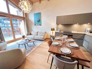 Appartement de standing 3 chambres, terrasse, centre Les Gets, proche commerces, parking inclus - FR-1-623-353 - Les Gets - 0