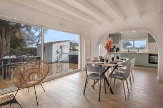 Maison pour 8, avec jacuzzi à 200m de la plage - 0