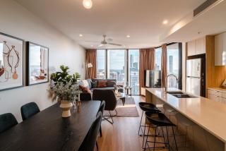 Lux 35th floor 2br 2bath, Infinity pool, Gym, Wifi - Brisbane - 4