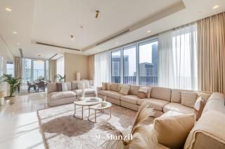 Manzil - Luxury 4BR Penthouse with Harbour View & Private Terrace at Dubai Creek Harbour - Dubai - 9
