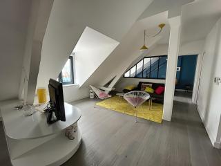 Duplex de standing en centre-ville avec parking, proche port et plage - FR-1-361-377 - Granville - 2