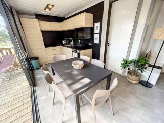 Chalet standing avec piscine chauffée, proche plage et commerces, équipé de WiFi - 6 couchages. - FR-1-361-513 - 9