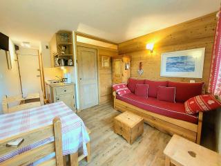 Studio-cabine rénové, ski-aux-pieds, balcon sud, 4 pers, Plagne Villages, centre station - FR-1-351-29 - La Plagne - 6