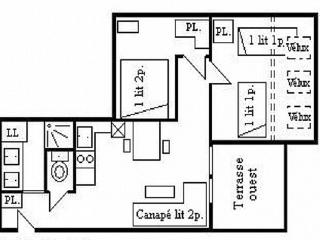 Bel appartement avec terrasse à Méribel, 2 chambres, conciergerie incluse - FR-1-613-1 - Méribel - 1