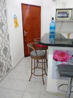 Apartamento Praia Grande 30 metros da praia Estacionamento Gratuito e WI-FI - Praia Grande - 3