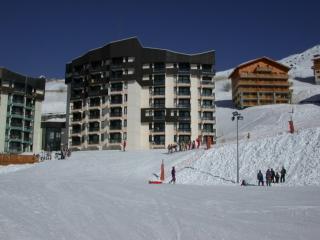 Studio divisible pour 4, Sud-Ouest, pied des pistes, balcon, animaux acceptés - FR-1-452-197 - Les Menuires - 4