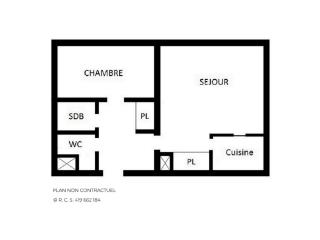 Appartement 2P pour 4 pers., balcon sud, au pied des pistes, centre Les Menuires - FR-1-452-204 - Les Menuires - 2