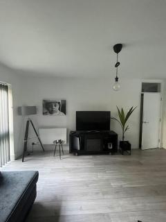 1-bed apartment w/ electric fireplace - 4