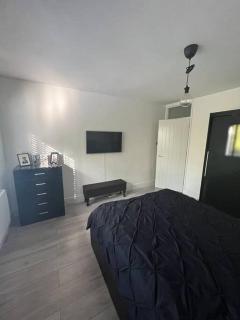 1-bed apartment w/ electric fireplace - 1