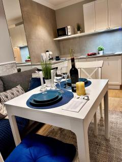 Apartamenty Kielce- OCEAN BLUE APARTAMENT, faktura, parking, centrum, ogródek - Kielce - 1