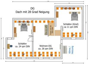 5-Zimmer-Maisonette Wohnung - - 3