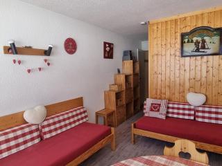 Studio lumineux cabine ski-in/ski-out, 3/4 pers, vue pistes - FR-1-181-2595 - Aime-la-Plagne - 6