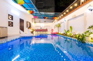Villa 4,5 LLQ - Gần Biển Bãi Sau - Free Karaoke & Bida - 0