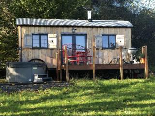 The Orient Express Shepherd's Hut with Hot Tub - 8