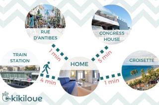 2-Br City center near Croisette & Palais - 8