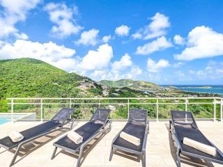 Villa Azur, panoramic view of Orient Bay - Orient Bay - 9