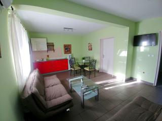 Ferienwohnung mit großem Pool nur 500 Meter bis zum Kieselstrand mit Klima, WLAN, Terrasse, Grillplatz - Ližnjan - 5