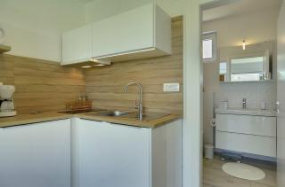 Gepflegtes Ferienhaus mit moderner Ausstattung, Parkplatz, Klima - Fažana - 7