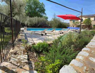Maison de vacances à louer dans le Gard Provençal, semaine de 7 jours minimum, samedi au samedi, 10 personnes, Le Mas du Colombier - Saint-Michel-dʼEuzet - 8