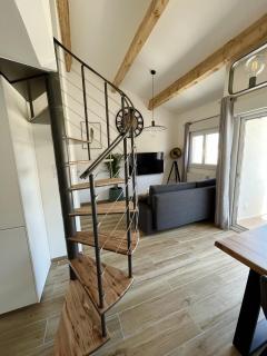 Duplex Centre Ville - 50m de la Plage - Clim - Garage - Netflix - Le Grau-du-Roi - 5