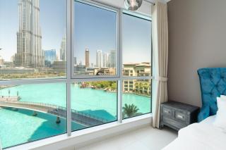 King 2 Bedroom With Burj Khalifa & Fountain View - Dubai - 2