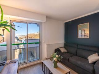 Studio moderne pour 2 personnes avec cuisine équipée et TV à Gourette - FR-1-400-122 - Eaux-Bonnes - 9