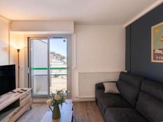 Studio moderne pour 2 personnes avec cuisine équipée et TV à Gourette - FR-1-400-122 - Eaux-Bonnes - 4