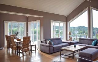 Luxury Fjord Cabin with Jacuzzi Stunning View and Grill Hut - 6