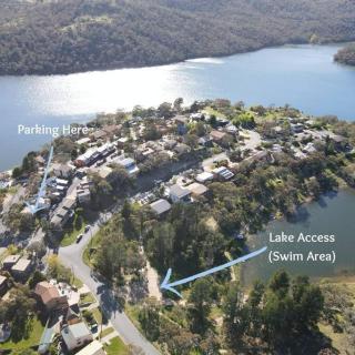 The Hideout - Lake Views & Balcony w BBQ I Central Location I Wi-Fi I Smart TV - Jindabyne - 5