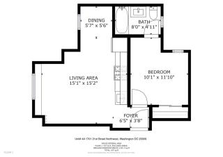 Dupont Circle 1br w wd nr bars metro station WDC-750 - Washington, D.C. - 1