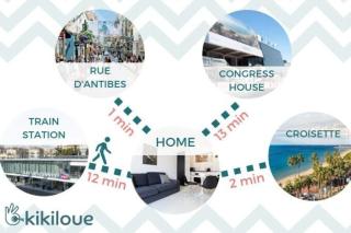 Modern & cozy 150m from the Croisette - 9