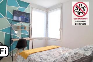 T3 Massy TGV by Beds4Wanderlust - proche coulée verte - ideal Pro ou Famille - 8