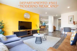 Corazón de Condesa 3 departamentos - 200Mbps WiFi, Roof, Gym - Città del Messico - 0