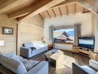 Duplex neuf avec terrasse face au Mont Blanc, 3 chambres et mezzanine, à 3 km du centre de Combloux - FR-1-560-65 - Combloux - 0