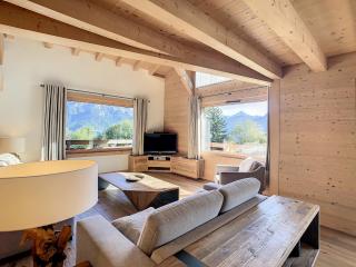 Duplex neuf avec terrasse face au Mont Blanc, 3 chambres et mezzanine, à 3 km du centre de Combloux - FR-1-560-65 - Combloux - 4