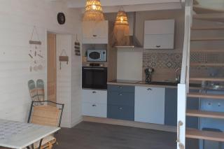 "La Mer Bohème", patio, parking privé, 8 mn plage - Le Portel - 7