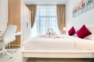 Romantic Studio in Pantheon Elysee JVC by Deluxe Holiday Homes - Dubai - 2