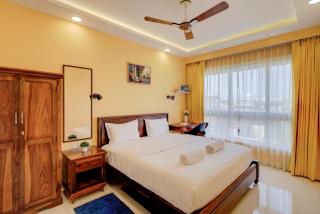 Premium 2BHK -10 min to GOI airport & beach -Pool access -Balcony with city view - Dabolim - 9