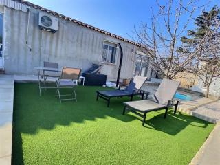 Villa piscine et parking privée - Sauvian - 5