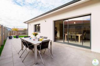 Biscarrosse Bourg Villa avec jardin classé 2 étoiles pour 6 personnes - Biscarrosse - 9
